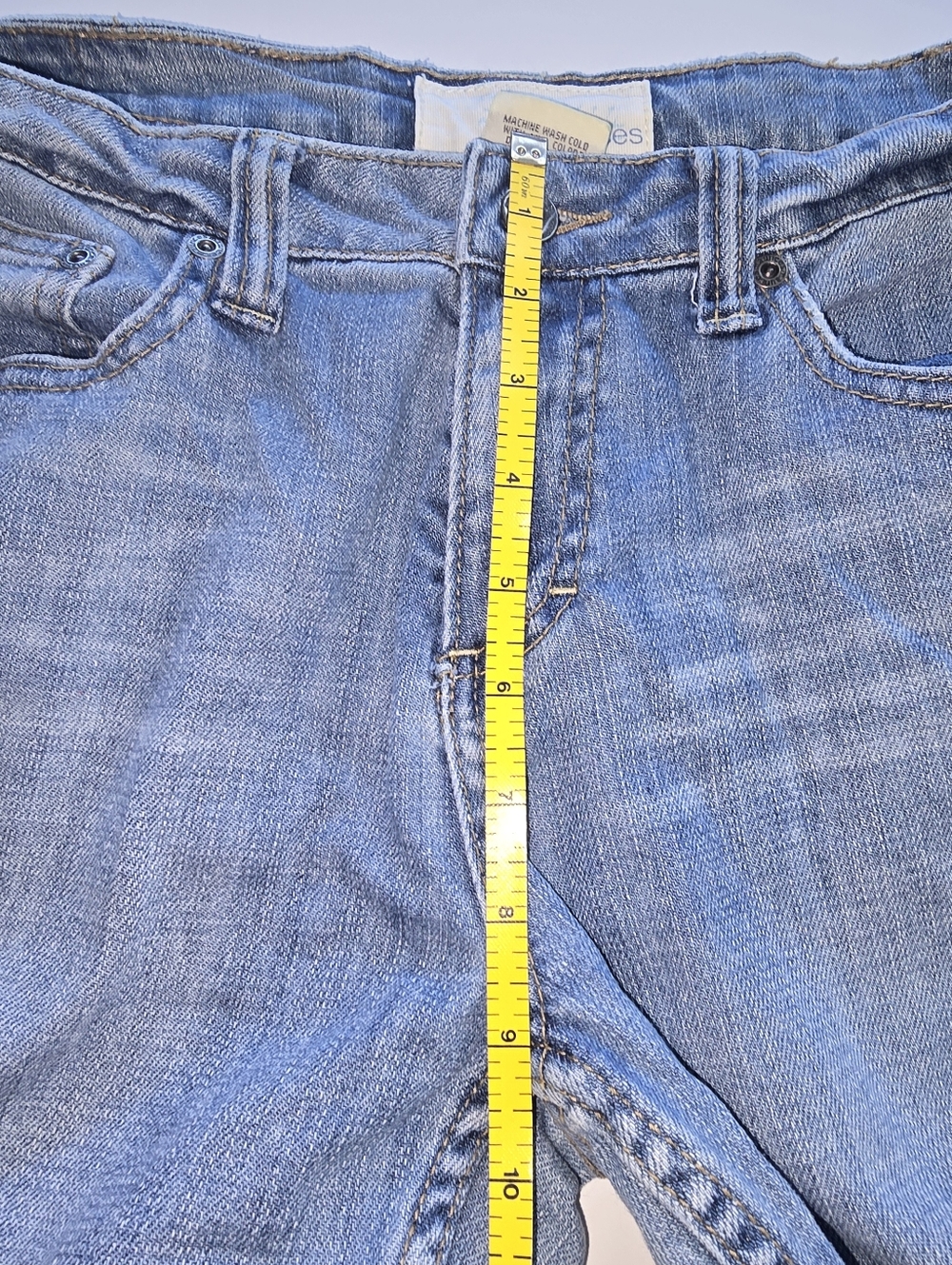 Maurice's Taylor Boot Cut Light Wash Jeans Size 7/8 Regular - Picture 6 of 8